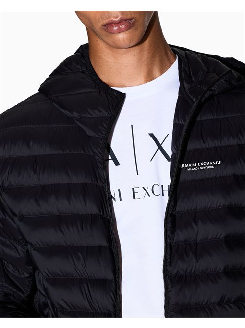 Piumino fullzip con cappuccio ARMANI EXCHANGE | XM001577AF16927/UC001